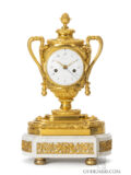 Large-French-LouisXVI-ormolu-marble-classical-striking-urn-mantel-clock-Osmond-Tavernier-