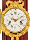 French-Louis XVI-patinated-gilt-ormolu-bronze-column-mantel-clock-Robert-Osmond-