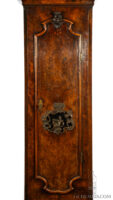 Dutch-rococo-LouisXV-burr-walnut-striking-calendar-moonphase-musical-Amsterdam-longcase-clock-Haarlem-Coelombie-