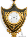 French-Empire-ormolu-bronze-striking-cartel-antique-wall-clock-