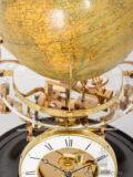 French-antique-astronomical-solar-time-globe-clock-pendule-cosmographique-Mouret-
