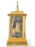 French-gilt-brass-oriental-chinoiserie-enamel-grand-sonnerie-repeating-carriage-travel-clock-
