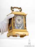 French-gilt-brass-oriental-chinoiserie-enamel-grand-sonnerie-repeating-carriage-travel-clock-