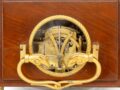 Swiss-Empire-ormolu-mahogany-quarter-striking-alarm-pendule-officier-Robert-