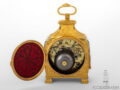 Swiss-French-LouisXVI-gilt-bronze-travel-clock-Pendule-officier-Dubois-quarter-striking-alarm-