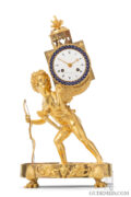French-Empire-ormolu-gilt-bronze-sculptural-figural-magic-lantern-laterna-magica-mantel-clock-