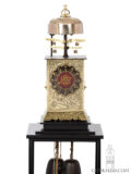 Japan-japanese-brass-engraved-striking-lantern-dai-dokei-antique clock-