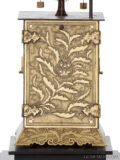Japan-japanese-brass-engraved-striking-lantern-dai-dokei-antique clock-
