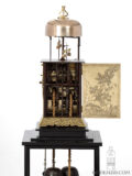 Japan-japanese-brass-engraved-striking-lantern-dai-dokei-antique clock-
