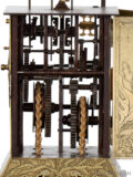 Japan-japanese-brass-engraved-striking-lantern-dai-dokei-antique clock-