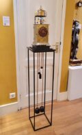 Japan-japanese-brass-engraved-striking-lantern-dai-dokei-antique clock-