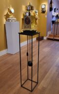 Japan-japanese-brass-engraved-striking-lantern-dai-dokei-antique clock-