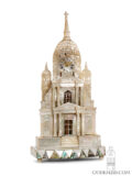 Austrian-Vienna-mother-of-pearl-architectural-zappler-timepiece-antique-cathedral-clock-