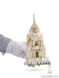 Austrian-Vienna-mother-of-pearl-architectural-zappler-timepiece-antique-cathedral-clock-