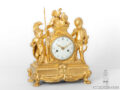 French-LouisXVI-ormolu-gilt-bronze-sculptural-antique-mantel-clock-Love-War-Francois-Vion-Paris-Amour Guerrier-