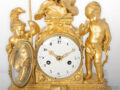 French-LouisXVI-ormolu-gilt-bronze-sculptural-antique-mantel-clock-Love-War-Francois-Vion-Paris-Amour Guerrier-