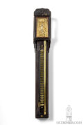 Japanese-Wisteria-brass-shaku-dokei-bell-striking-antique-clock-