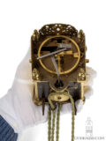 miniature-English-brass-balance-wheel-striking-lantern-clock-Thomas-Loomes-Lothbury-