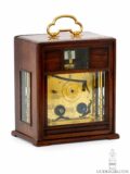 Japanese-wisteria-enraved-brass-chrysantemums-striking-temporal-hours-Makura-Dokei-table-clock-