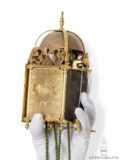 proportions-miniature-English-brass-bell-striking-lantern-clock-Robert-Ward-London-